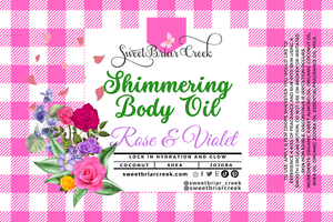 Rose & Violet Shimmering Body Oil