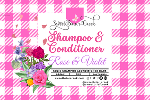 Rose & Violet Shampoo & Conditioner Bars