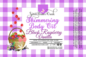 Black Raspberry Vanilla Shimmering Body Oil