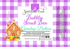 Gumdrop Buttons Bubbly Scrub Body Bars