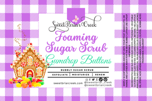 Gumdrop Buttons Whipped Sugar Scrub