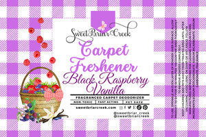 Black Raspberry Vanilla Carpet Freshener Powder