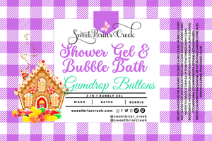 Gumdrop Buttons Body Wash + Bubble Bath