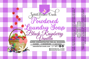 Black Raspberry Vanilla Powdered Laundry Soap