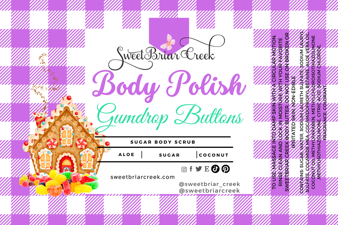 Gumdrop Buttons Body Polish