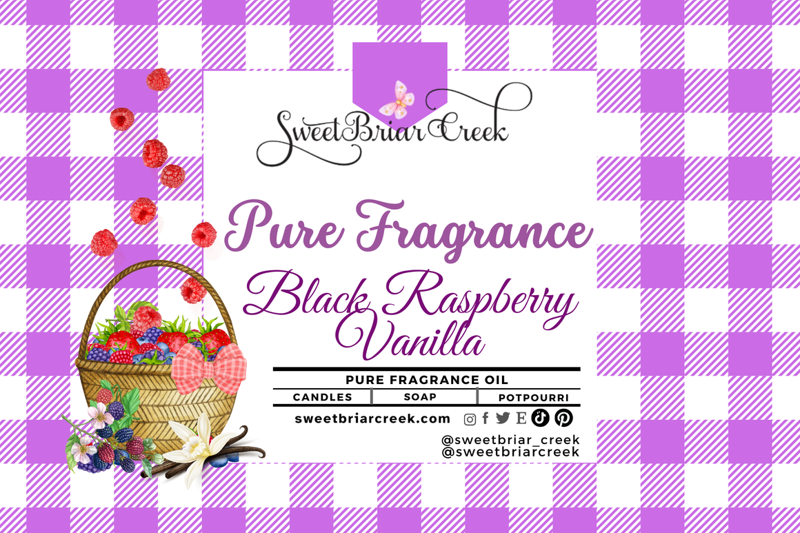 Black Raspberry Vanilla Pure Fragrance Oil
