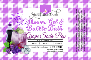 Grape Soda Pop Body Wash + Bubble Bath