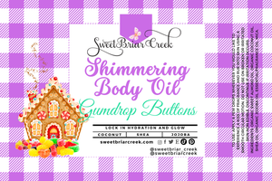 Gumdrop Buttons Shimmering Body Oil