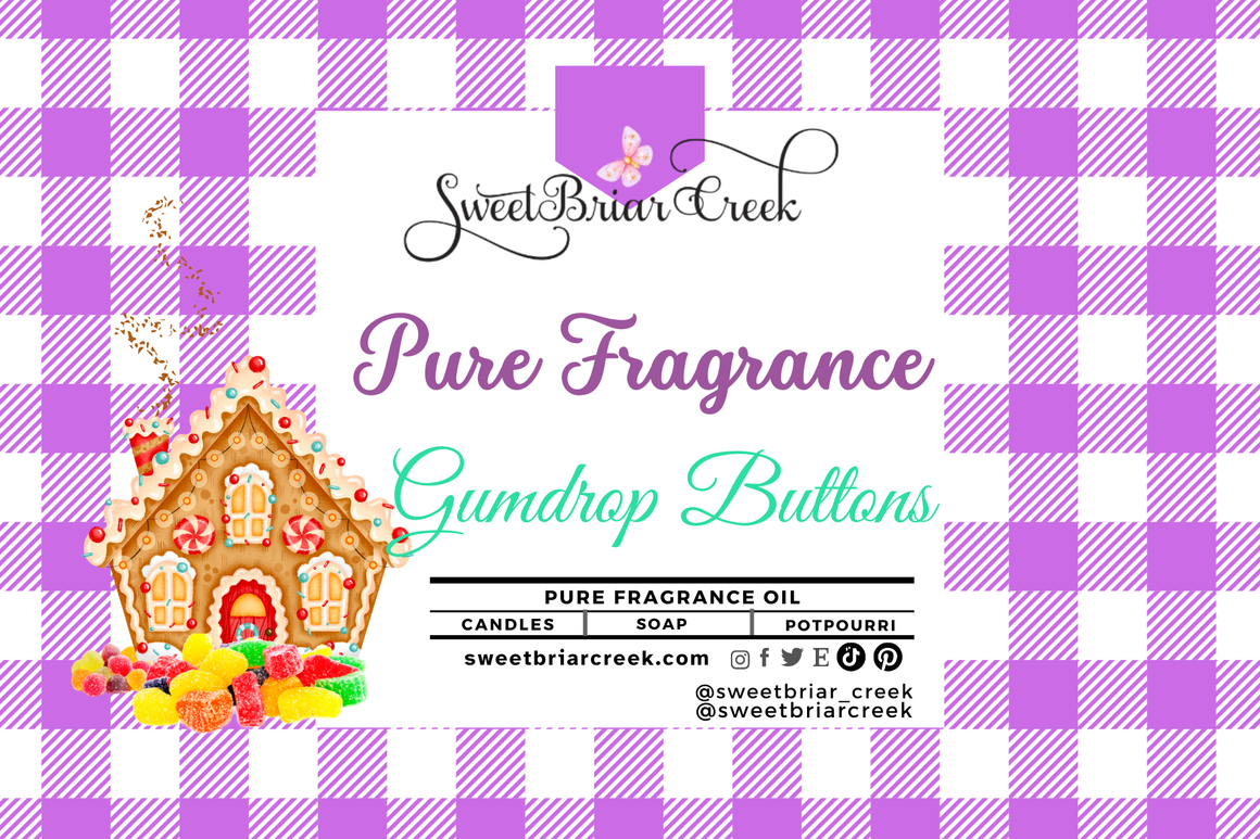 Gumdrop Buttons Pure Fragrance Oil