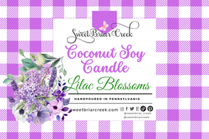 Lilac Blossoms Coconut Soy Candle