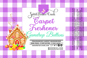 Gumdrop Buttons Carpet Freshener Powder