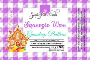Gumdrop Buttons Squeezie Wax + Scoopable melts for Waxwarmer