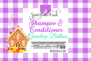 Gumdrop Buttons Shampoo & Conditioner Bars