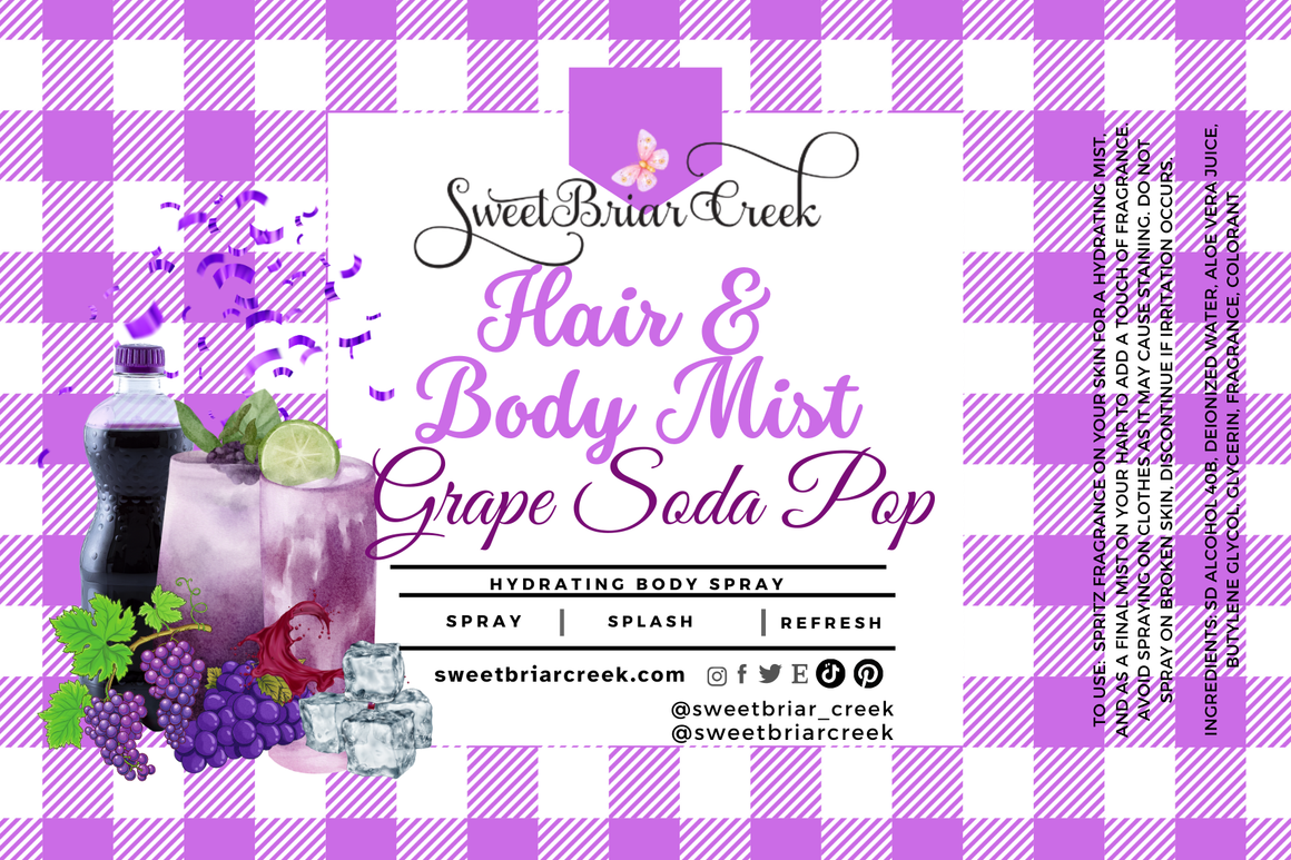 Grape Soda Pop Hair & Body Mist