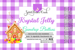 Gumdrop Buttons Krystal Jelly Squeeze for wax warmers