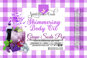 Grape Soda Pop Shimmering Body Oil