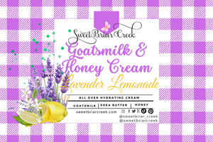 Lavender Lemonade Goat Milk & Honey Body Creme