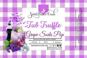 Grape Soda Pop Bath Butter Tub Truffles