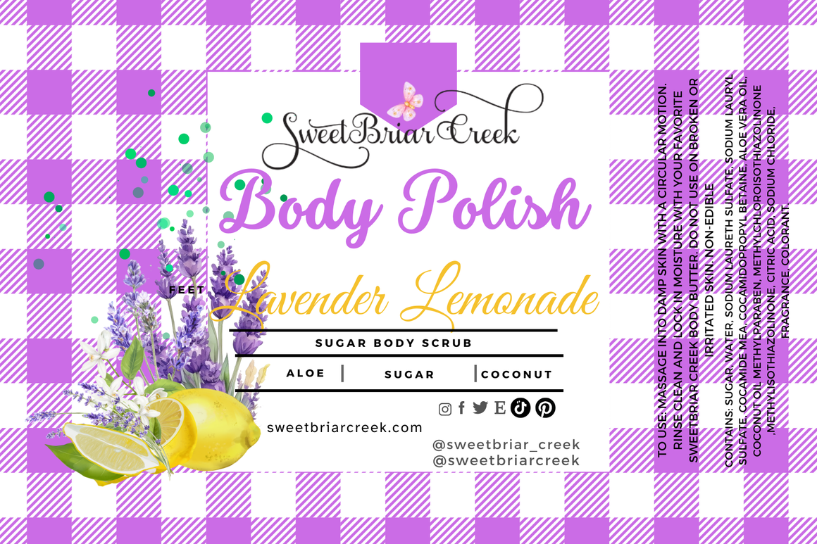 Lavender Lemonade Body Polish