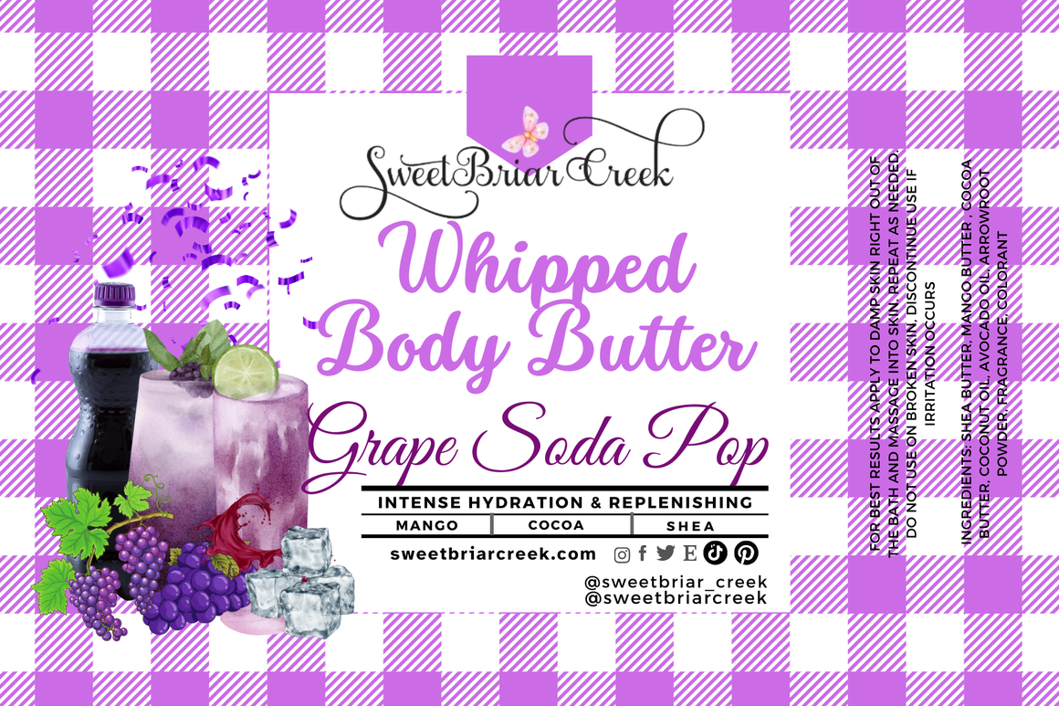 Grape Soda Pop Whipped Body Butter