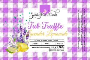 Lavender Lemonade Bath Butter Tub Truffles