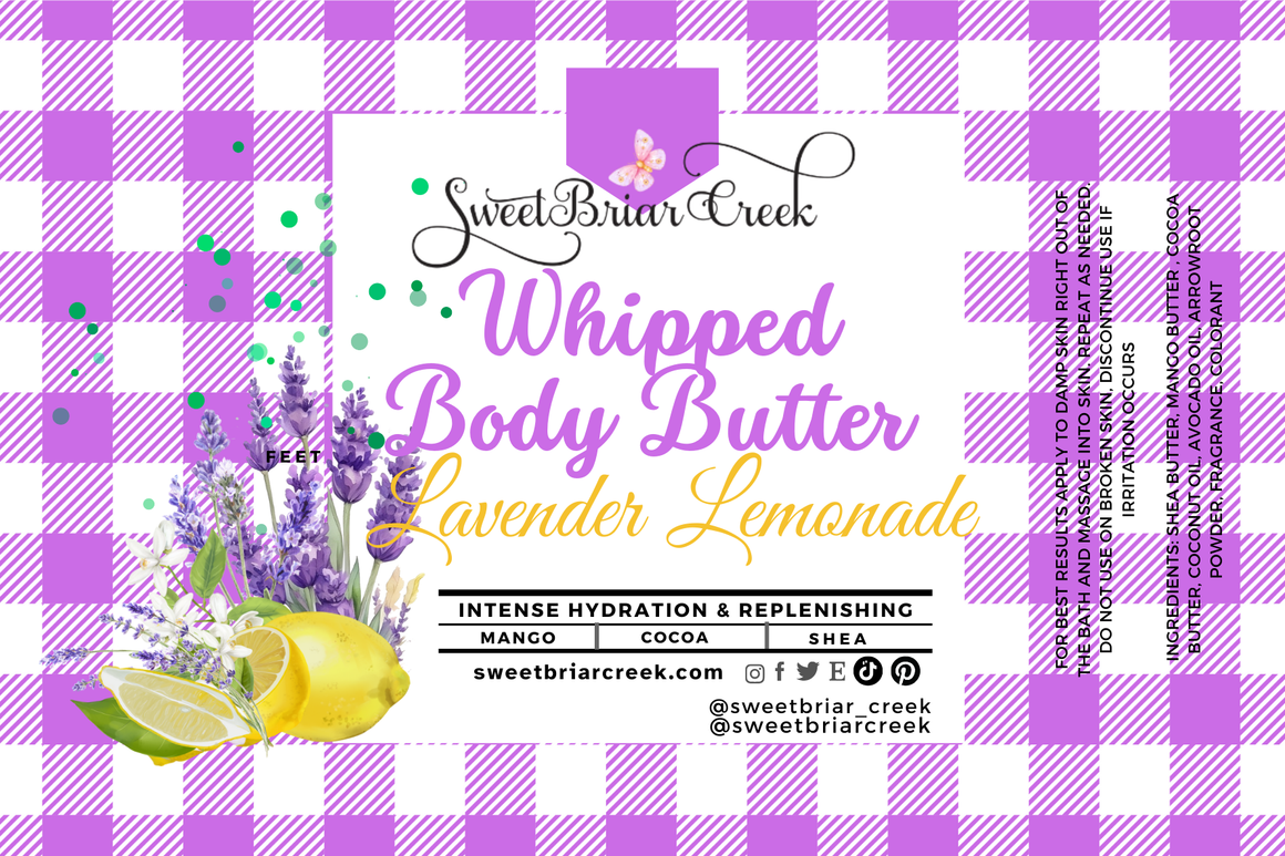 Lavender Lemonade Whipped Body Butter
