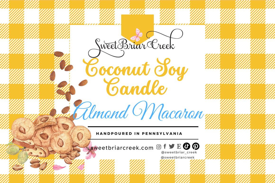 Almond Macaroon Coconut Soy Candle