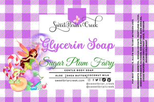 Sugar Plum Fairy  Glycerin Soap Bar