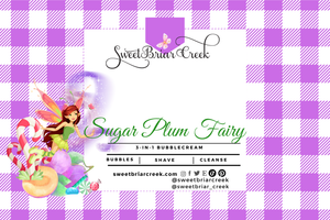 Sugar Plum Fairy Whipped Soap & Shaving Cream