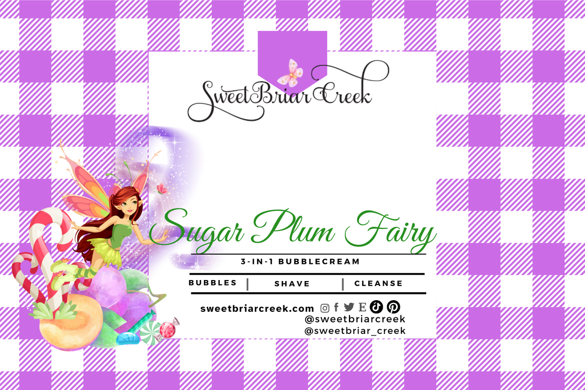 Sugar Plum Fairy Whipped Soap & Shaving Cream