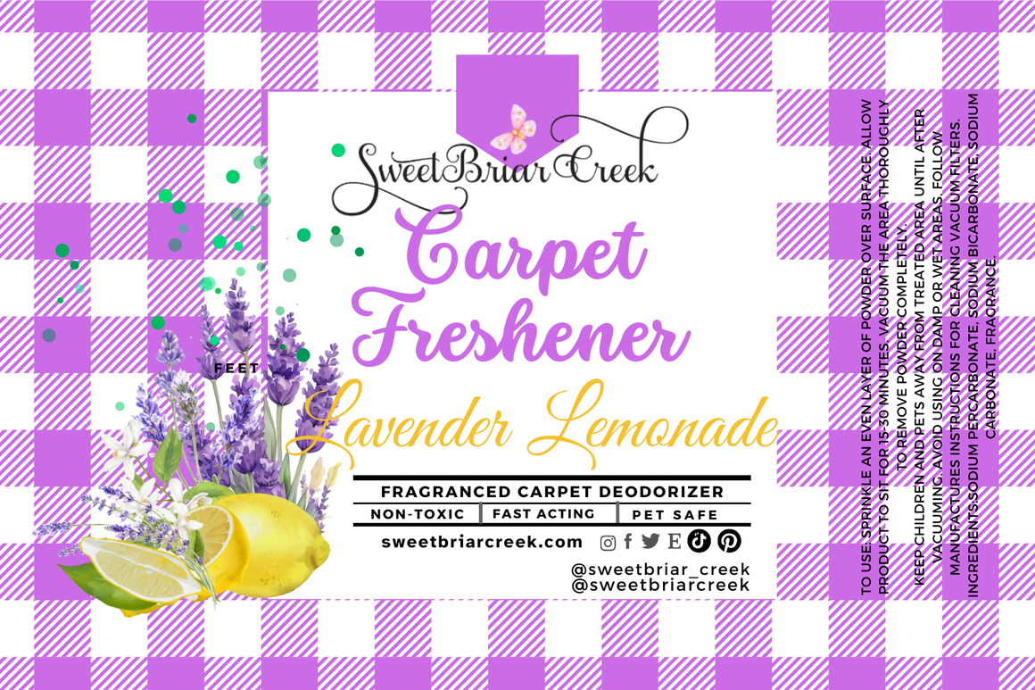 Lavender Lemonade Carpet Freshener Powder