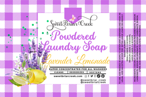 Lavender Lemonade  Powdered Laundry Soap