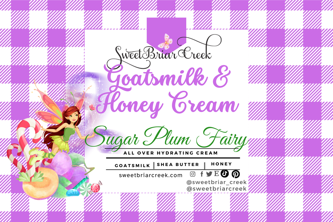 Sugar Plum Fairy Goat Milk & Honey Body Creme