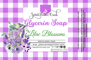 Lilac Blossoms Glycerin Soap Bar