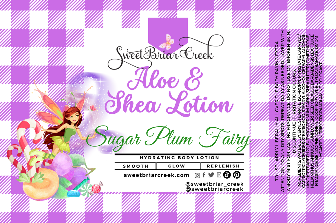 Sugar Plum Fairy Shea & Aloe Body Lotion