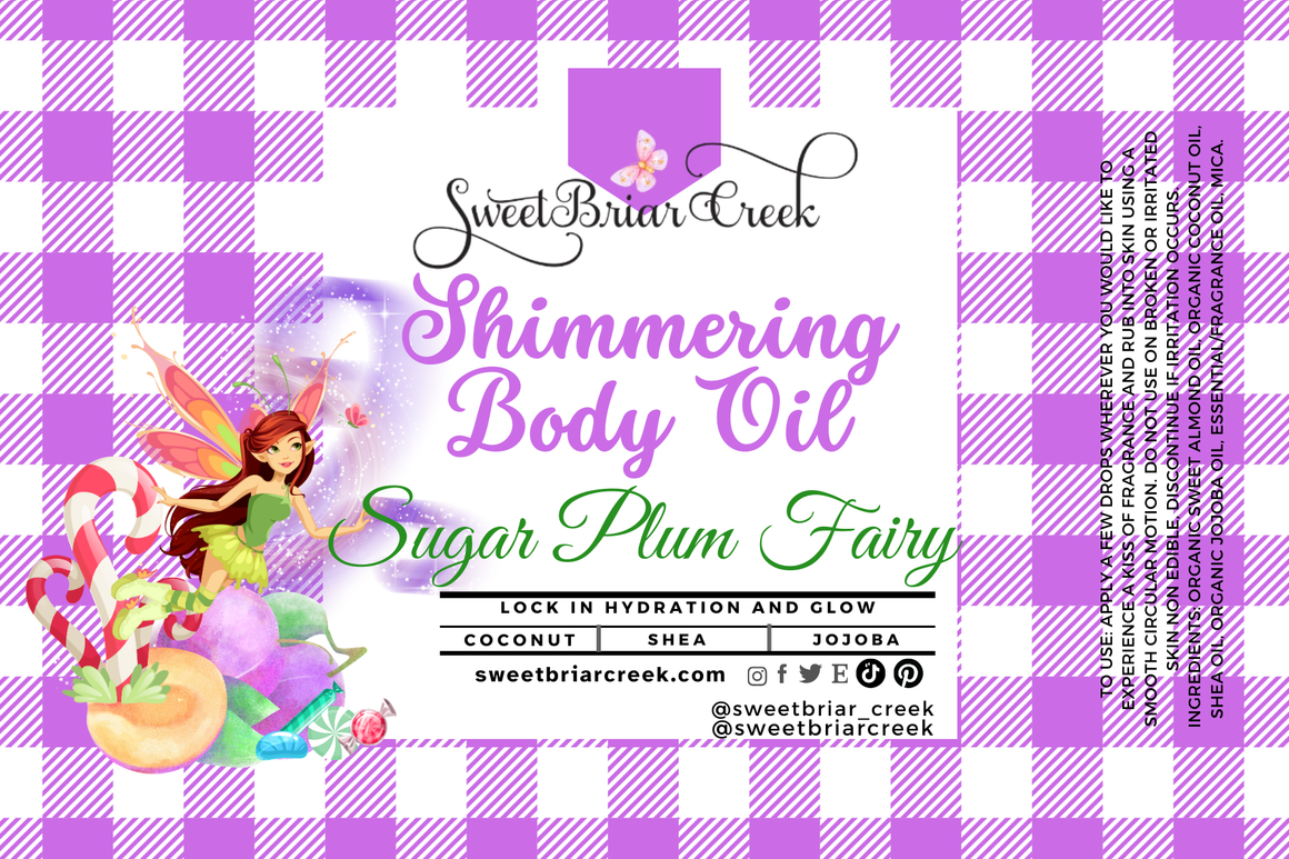 Sugar Plum Fairy Shimmering Body Oil