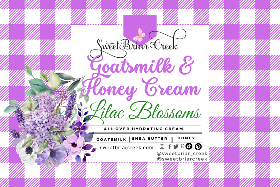 Lilac Blossoms Goat Milk & Honey Body Creme