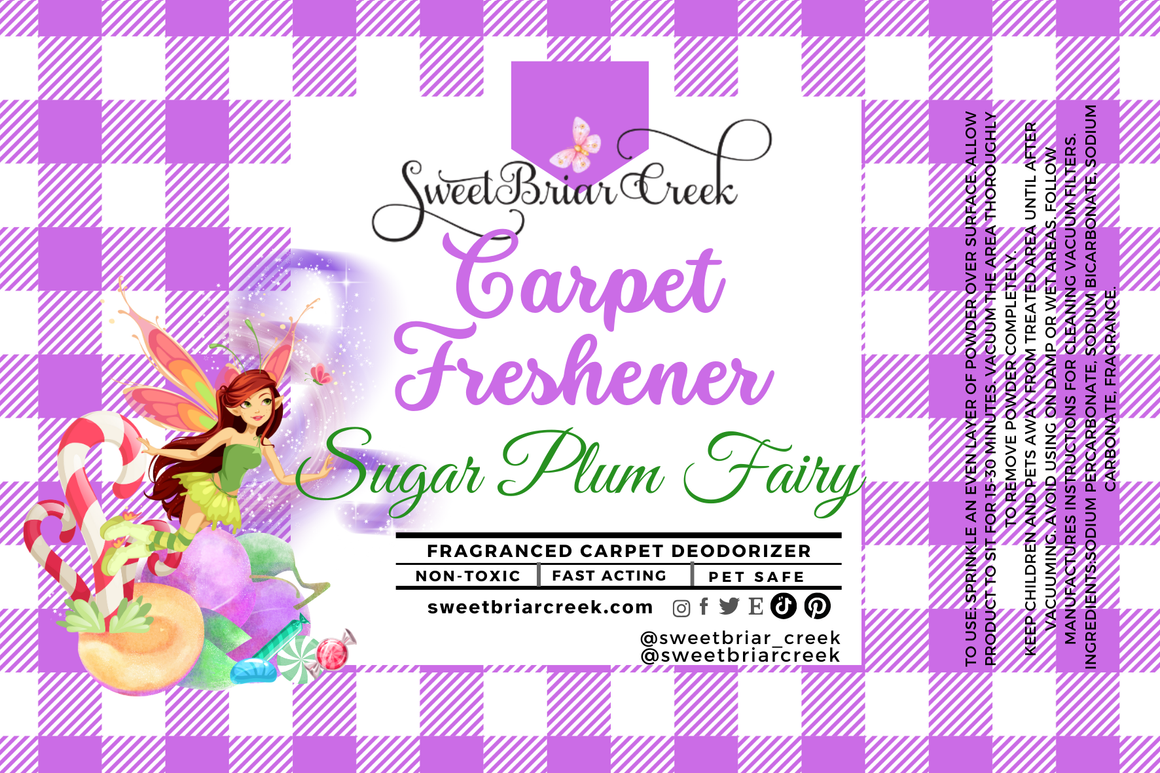 Sugar Plum Fairy Carpet Freshener Powder