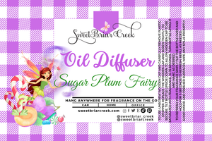 Sugar Plum Fairy Hanging Car Diffuser & Refills