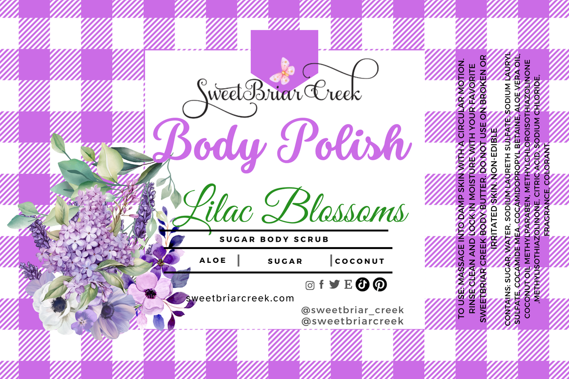 Lilac Blossoms Body Polish