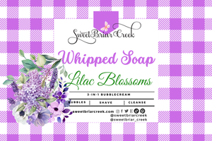 Lilac Blossoms Whipped Soap & Shaving Cream