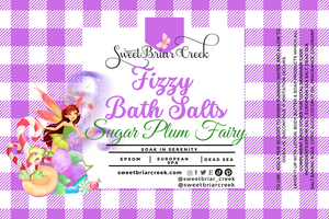 Sugar Plum Fairy Fizzy Bath Salt Soak