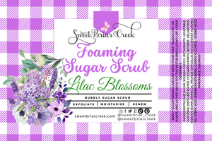 Lilac Blossoms  Whipped Sugar Scrub