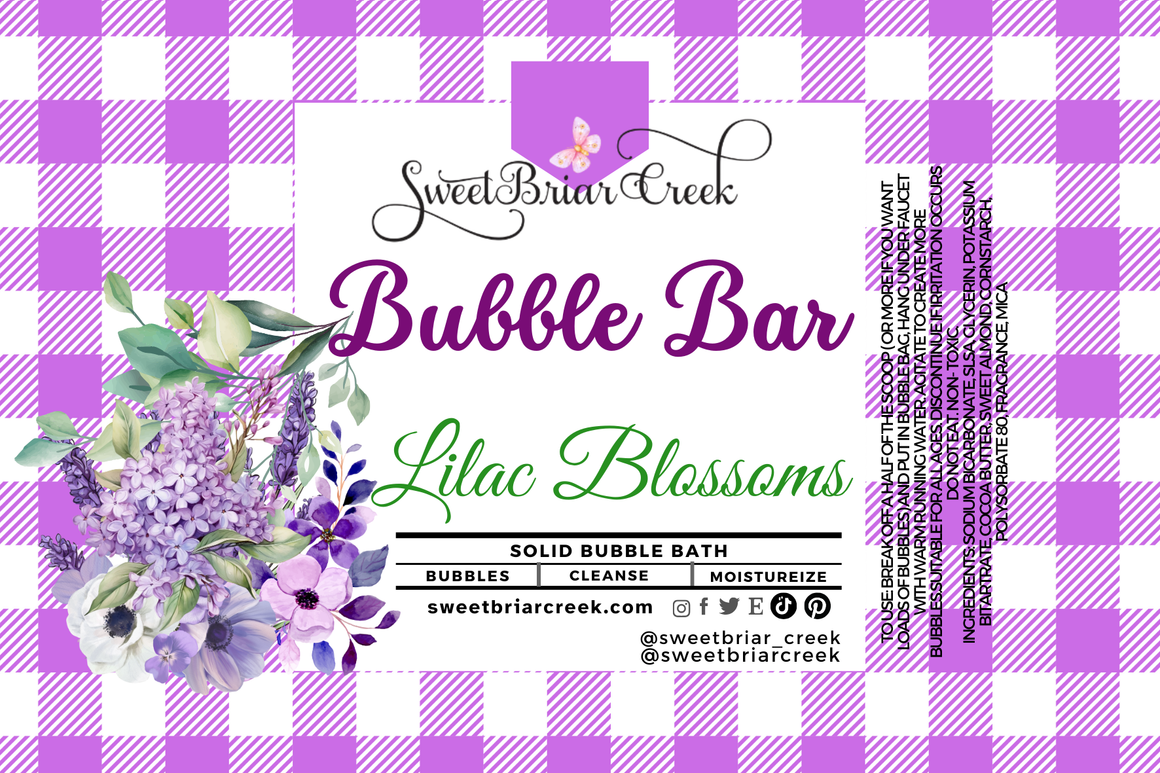 Lilac Blossoms Bubble Scoop