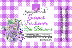 Lilac Blossoms Carpet Freshener Powder