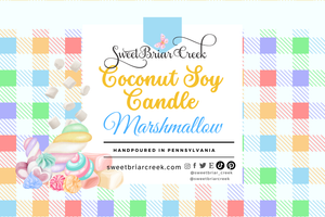 Marshmallow Coconut Soy Candle