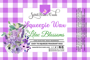 Lilac Blossoms Squeezie Wax + Scoopable melts for Waxwarmer