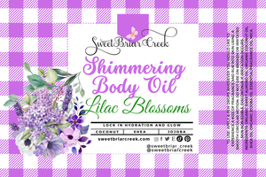 Lilac Blossoms Shimmering Body Oil