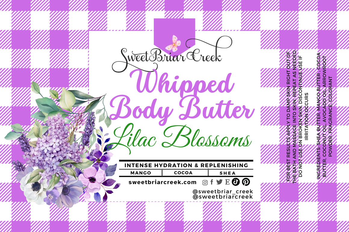 Lilac Blossoms Whipped Body Butter