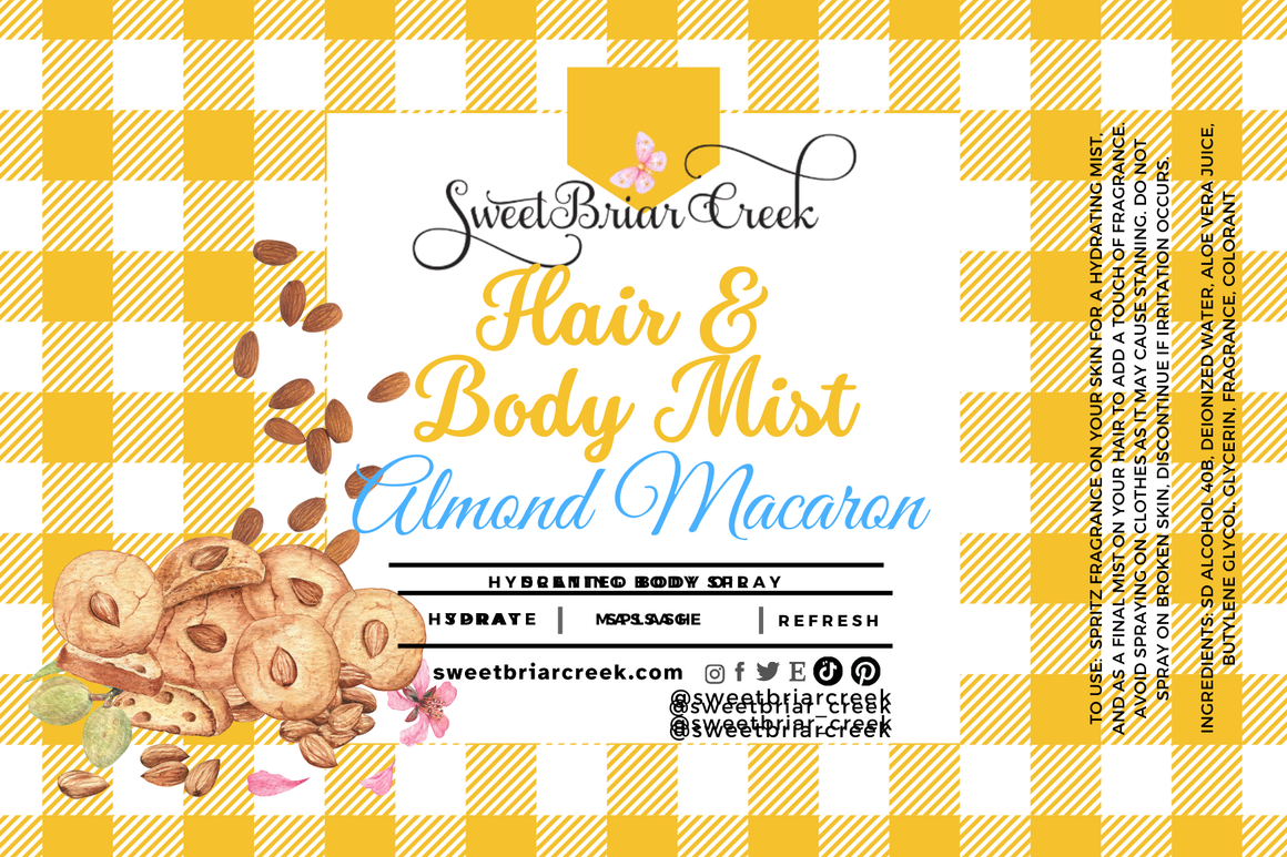 Almond Macaroon Hair & Body Mist